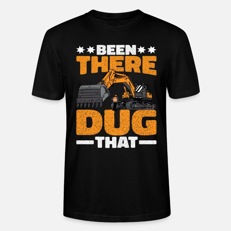 Been There Dug That 4 - Stanley/Stella Unisex Bio-T-Shirt CRAFTER - Schwarz
