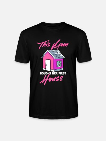 Erstes Haus Mama Geschenk - Stanley/Stella Unisex Bio-T-Shirt CRAFTER - Schwarz