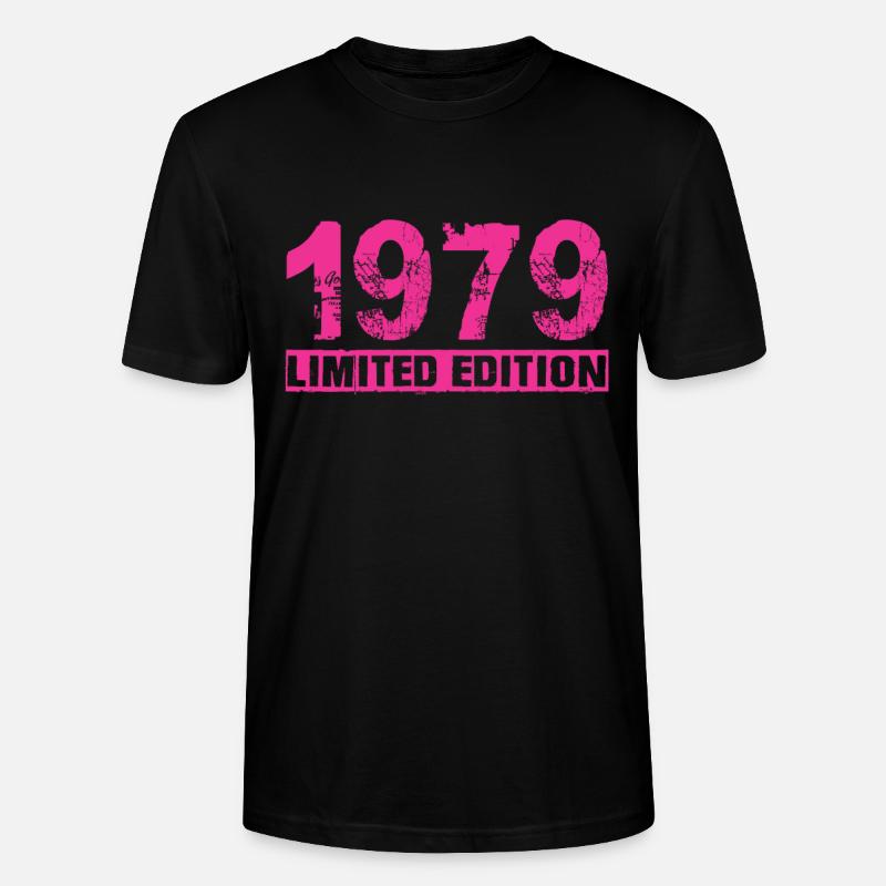 Limited Edition 1979 - Stanley/Stella Unisex Bio-T-Shirt CRAFTER - Schwarz