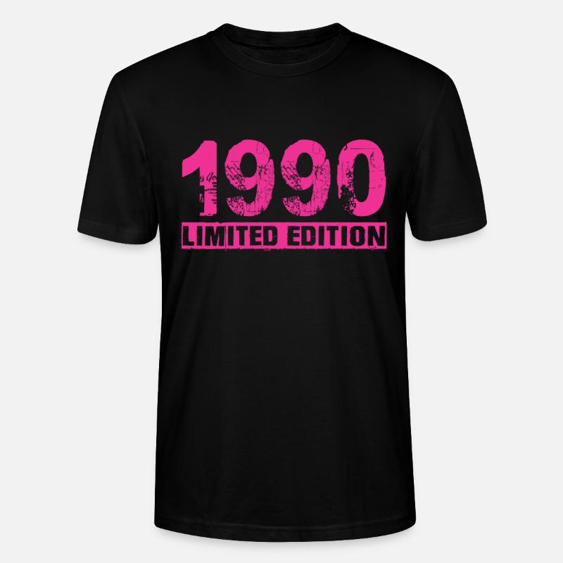 Édition limitée 1990 - T-shirt bio CRAFTER Stanley Stella Unisexe - noir