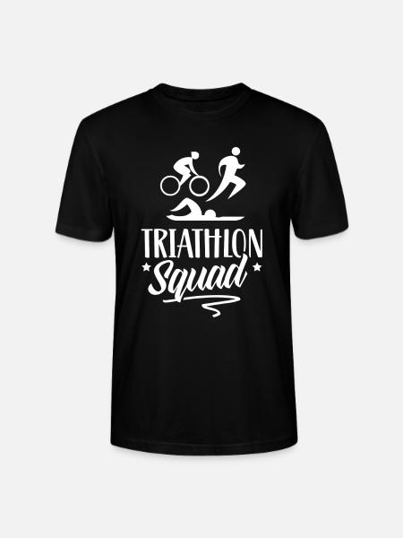Triathlon Team Triathlons Triathlete Triathlete - Stanley/Stella CRAFTER Unisex Organic T-Shirt - black