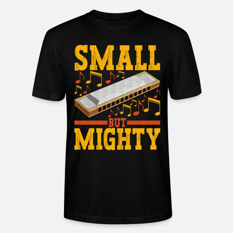 Harmonica Harmonica - T-shirt bio CRAFTER Stanley Stella Unisexe - noir