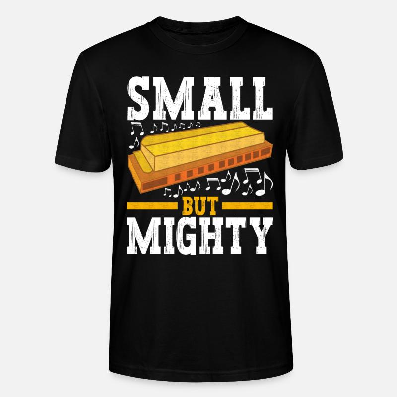 Harmonica Harmonica - T-shirt bio CRAFTER Stanley Stella Unisexe - noir
