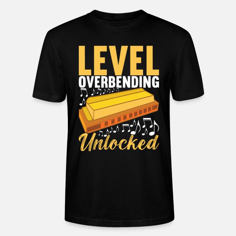 Harmonica Harmonica - Stanley/Stella CRAFTER Unisex Organic T-Shirt - black