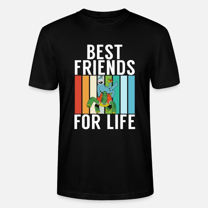 Turtle Owner Gift Turtle Lover - T-shirt bio CRAFTER Stanley Stella Unisexe - noir