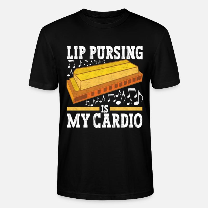 Harmonica Harmonica - T-shirt bio CRAFTER Stanley Stella Unisexe - noir