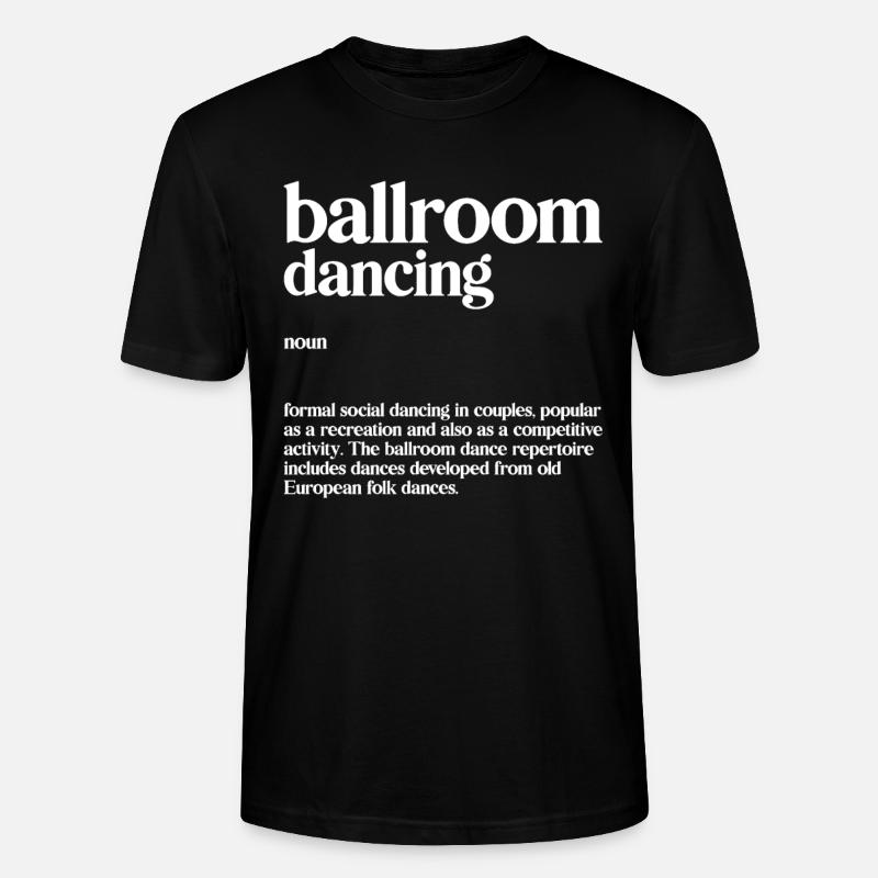 Ballsaal - Stanley/Stella Unisex Bio-T-Shirt CRAFTER - Schwarz