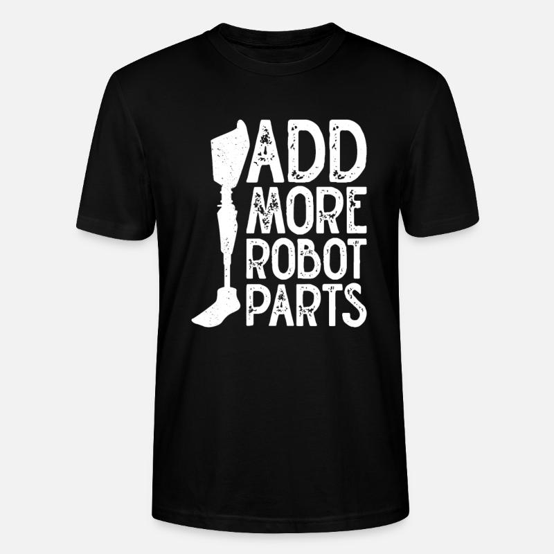 Amputation - Stanley/Stella Unisex Bio-T-Shirt CRAFTER - Schwarz
