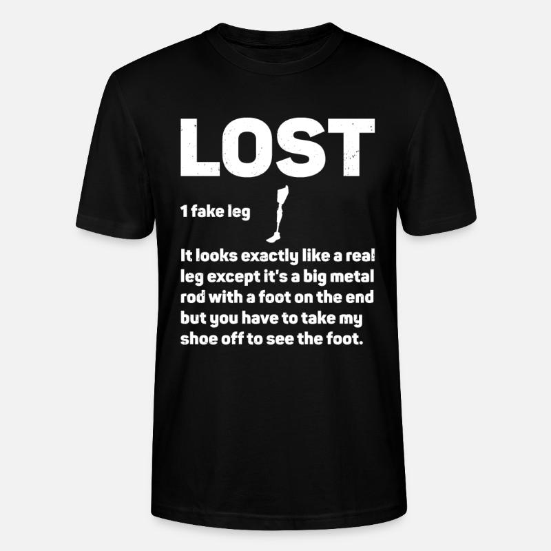 Amputation - Stanley/Stella Unisex Bio-T-Shirt CRAFTER - Schwarz