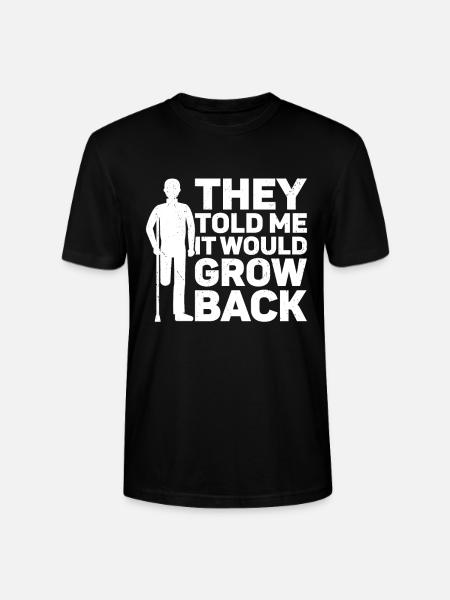 Amputation - Stanley/Stella CRAFTER Unisex Organic T-Shirt - black