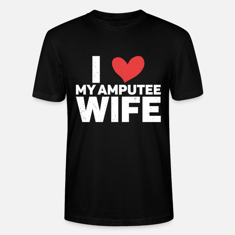 Amputation - Stanley/Stella Unisex Bio-T-Shirt CRAFTER - Schwarz