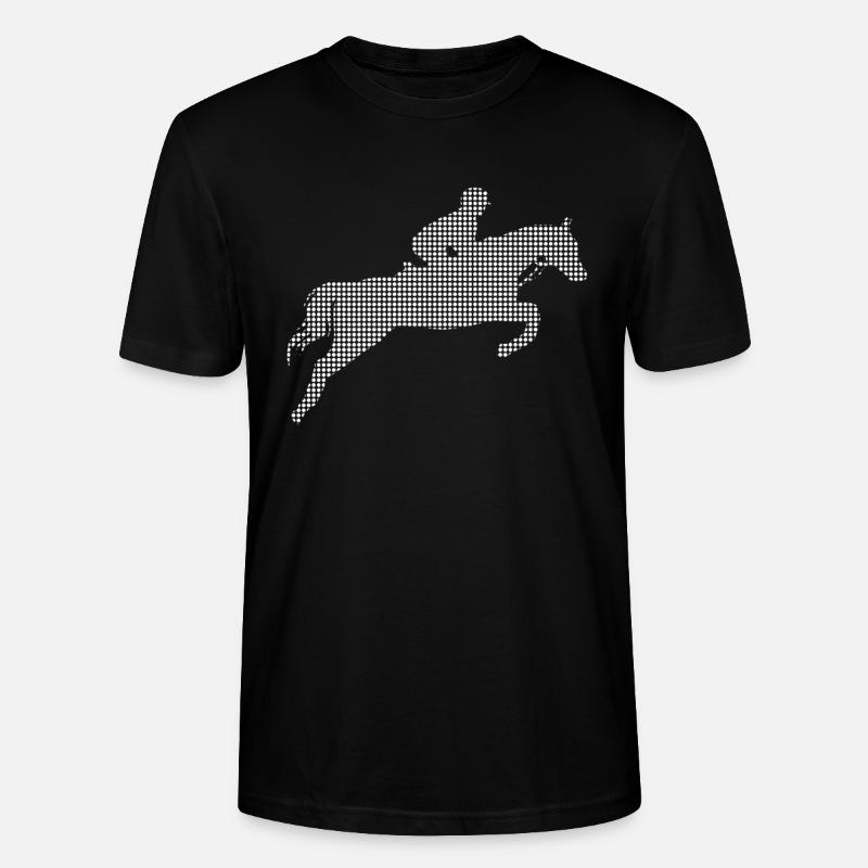 Cheval - T-shirt bio CRAFTER Stanley Stella Unisexe - noir