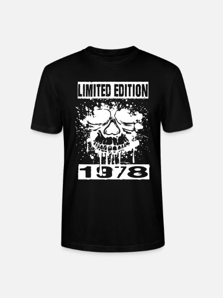 Limited Edition 1978 - Stanley/Stella CRAFTER Unisex Organic T-Shirt - black