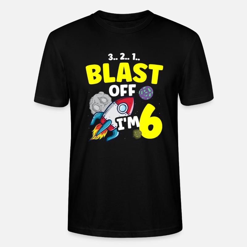 Ich Bin 6. Wissenschaftlicher - Stanley/Stella Unisex Bio-T-Shirt CRAFTER - Schwarz