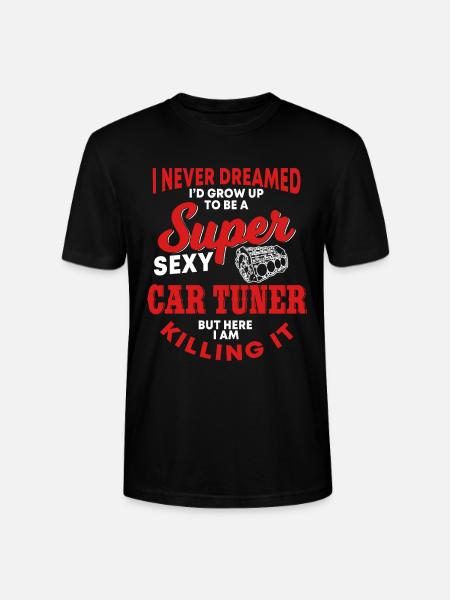 Lustiges Auto Tuner Design - Stanley/Stella Unisex Bio-T-Shirt CRAFTER - Schwarz