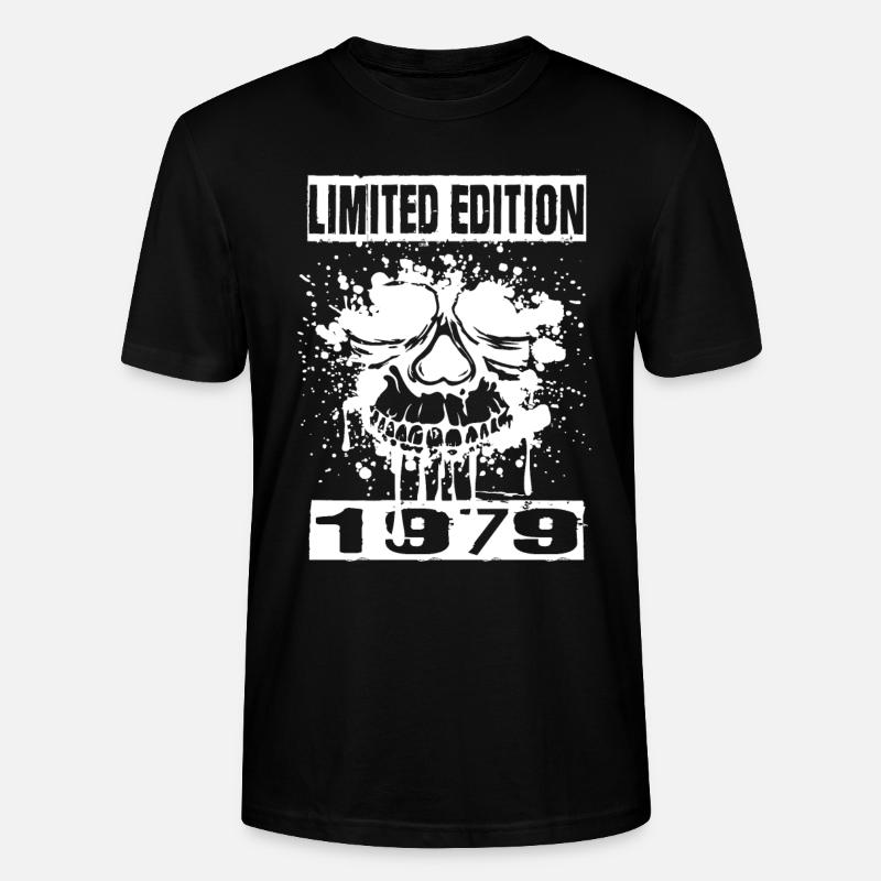 Édition limitée 1979 - T-shirt bio CRAFTER Stanley Stella Unisexe - noir