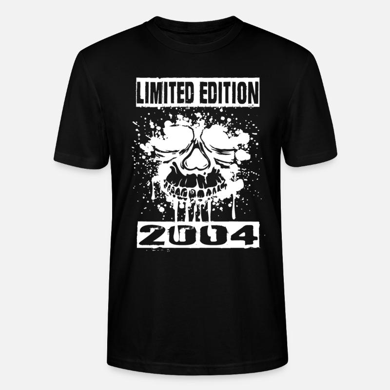 Édition limitée 2004 - T-shirt bio CRAFTER Stanley Stella Unisexe - noir