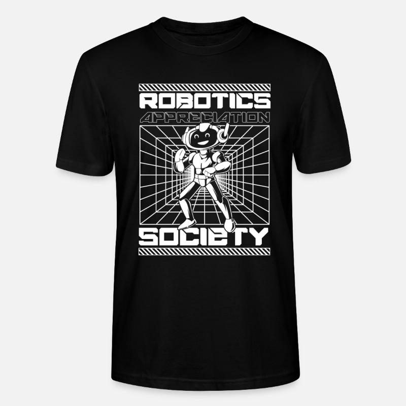 Robotique Ai Robot - T-shirt bio CRAFTER Stanley Stella Unisexe - noir