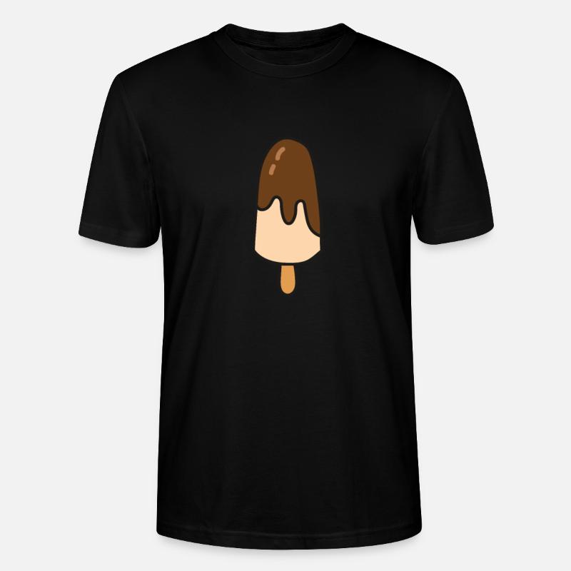 Lustiges Eiscreme-Zitat - Stanley/Stella Unisex Bio-T-Shirt CRAFTER - Schwarz