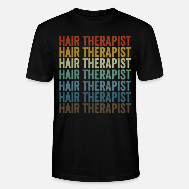 Coiffeur Coiffeur Coiffeur Coiffeur - T-shirt bio CRAFTER Stanley Stella Unisexe - noir