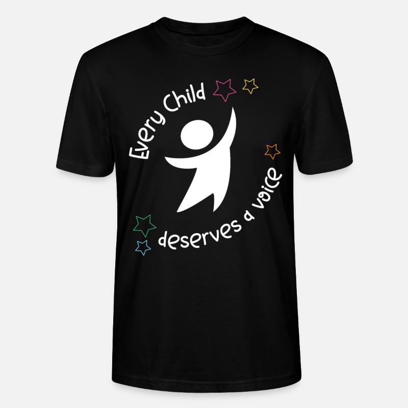 Speech Therapist Therapy Assistant - Stanley/Stella CRAFTER Unisex Organic T-Shirt - black
