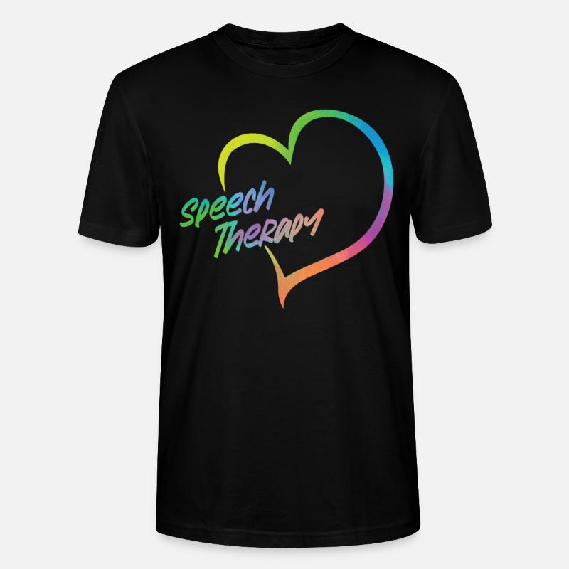 Speech Therapist Therapy Assistant - Stanley/Stella Unisex Bio-T-Shirt CRAFTER - Schwarz