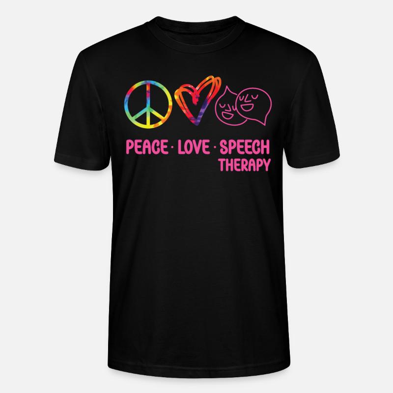 Speech Therapist Therapy Assistant - Stanley/Stella Unisex Bio-T-Shirt CRAFTER - Schwarz