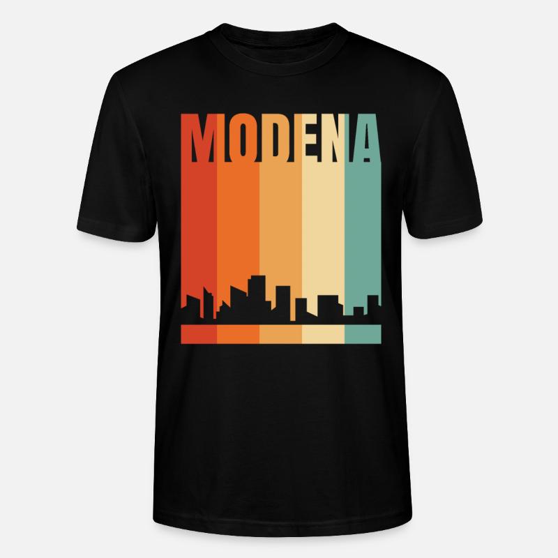 Modène - T-shirt bio CRAFTER Stanley Stella Unisexe - noir