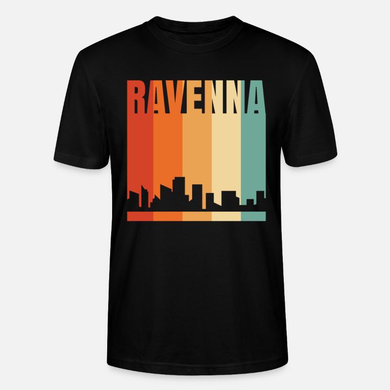 Ravenna - Stanley/Stella Unisex Bio-T-Shirt CRAFTER - Schwarz