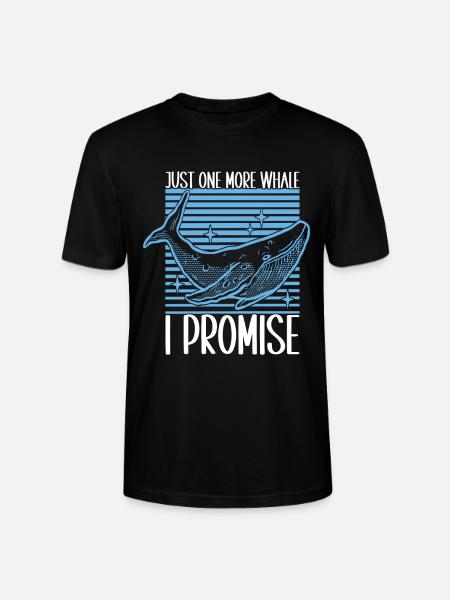Whale Watchers - Stanley/Stella CRAFTER Unisex Organic T-Shirt - black