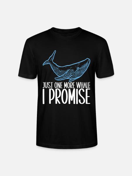 Whale Watchers - Stanley/Stella CRAFTER Unisex Organic T-Shirt - black