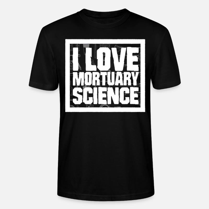 Leichenhalter, Undertaker, Bestattungsunternehmen - Stanley/Stella Unisex Bio-T-Shirt CRAFTER - Schwarz