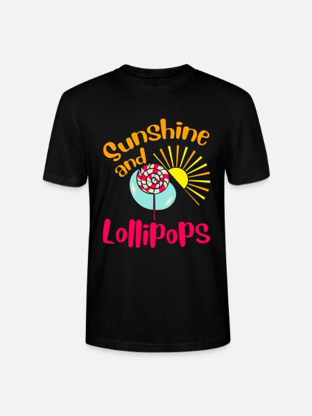 Solskin og slikkepinde 2 - Stanley Stella CRAFTER unisex økologisk-T-shirt - sort