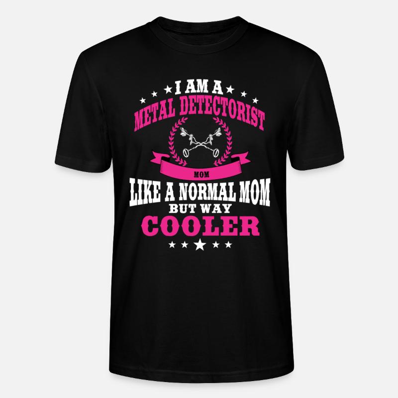 Drôles de détecteurs Maman - T-shirt bio CRAFTER Stanley Stella Unisexe - noir