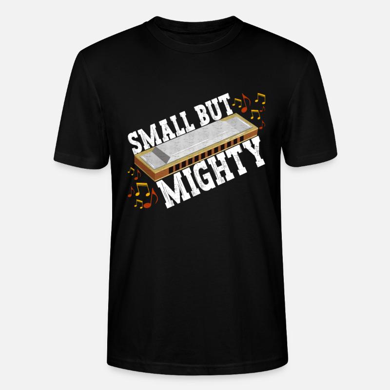 Harmonica Harmonica - Stanley/Stella CRAFTER Unisex Organic T-Shirt - black