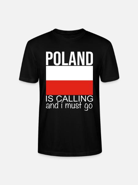 Poland Saying - Stanley/Stella CRAFTER Unisex Organic T-Shirt - black