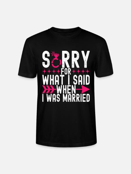 Divorce Divorced - Stanley/Stella CRAFTER Unisex Organic T-Shirt - black