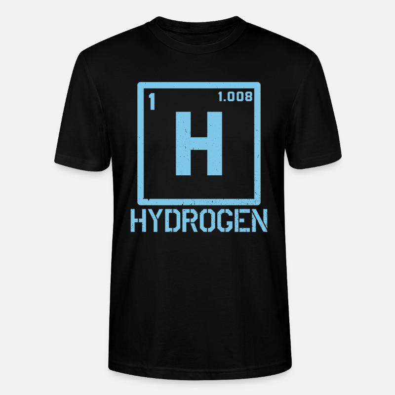 Élément hydrogène Énergie hydrogène - T-shirt bio CRAFTER Stanley Stella Unisexe - noir