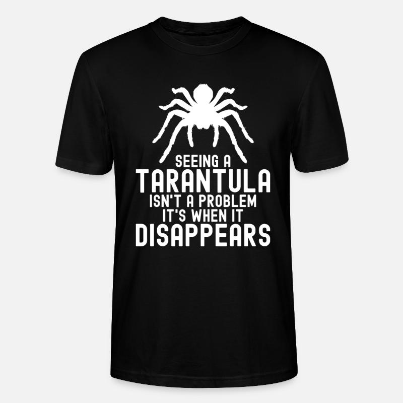Tarantel - Stanley/Stella Unisex Bio-T-Shirt CRAFTER - Schwarz