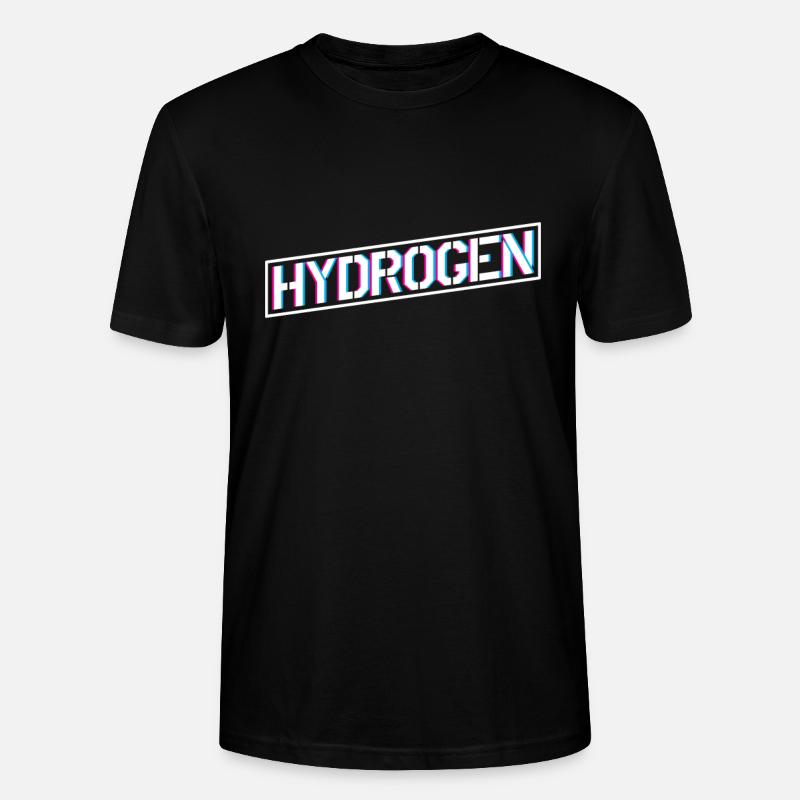 Hydrogen Energy Hydrogen Element - Stanley/Stella CRAFTER Unisex Organic T-Shirt - black