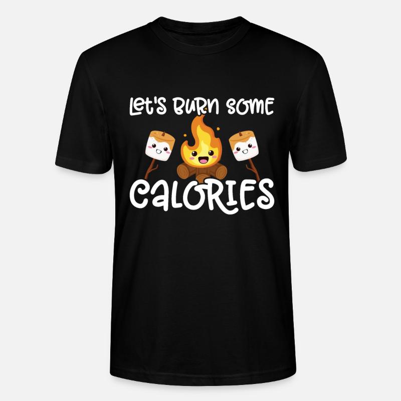 Marshmallow S'more - Stanley/Stella Unisex Bio-T-Shirt CRAFTER - Schwarz