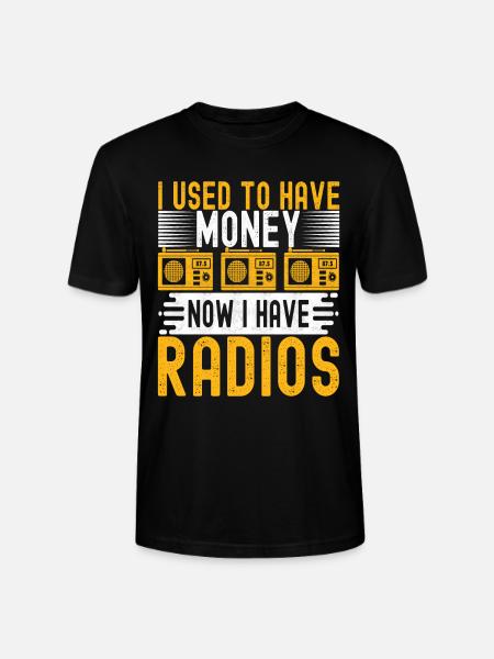 Ham Radio Ham Funker - Stanley/Stella Unisex Bio-T-Shirt CRAFTER - Schwarz