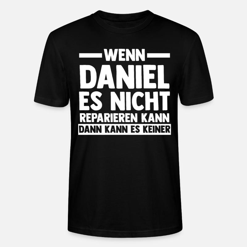 Daniel - Stanley/Stella Unisex Bio-T-Shirt CRAFTER - Schwarz