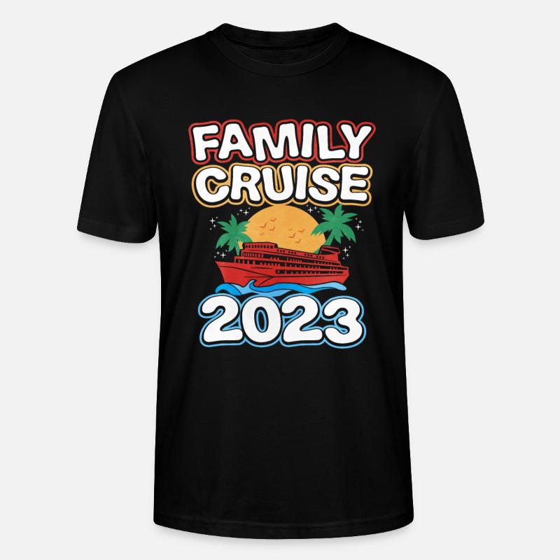 Kreuzfahrt - Stanley/Stella Unisex Bio-T-Shirt CRAFTER - Schwarz