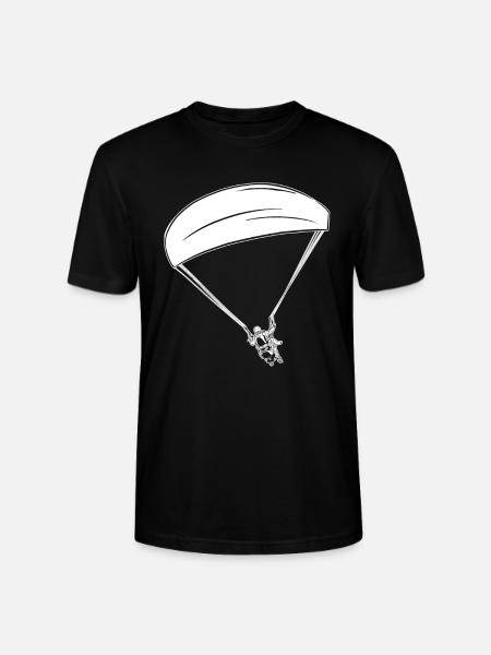 Paragliding Paragliding - Stanley/Stella CRAFTER Unisex Organic T-Shirt - black