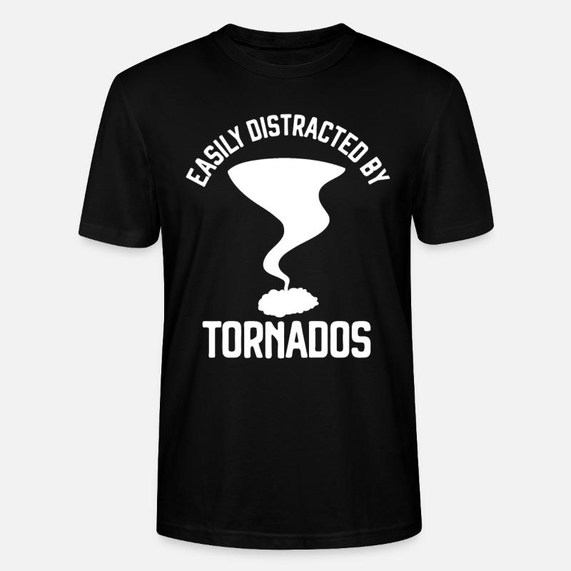Tornado - Stanley/Stella Unisex Bio-T-Shirt CRAFTER - Schwarz
