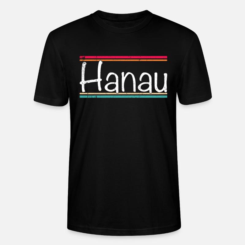 Hanau - Stanley/Stella Unisex Bio-T-Shirt CRAFTER - Schwarz