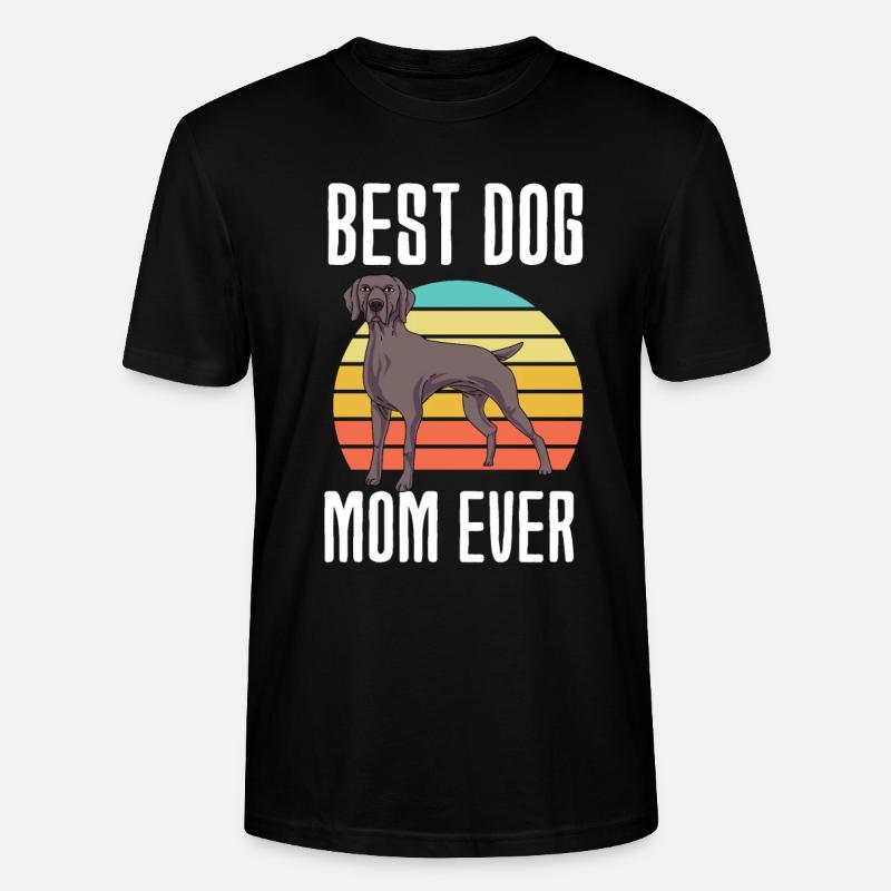 Weimaraner - T-shirt bio CRAFTER Stanley Stella Unisexe - noir