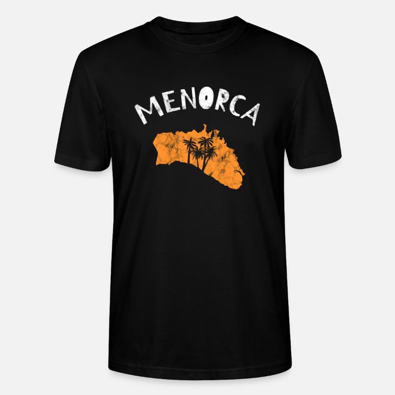 Menorca - Stanley/Stella Unisex Bio-T-Shirt CRAFTER - Schwarz