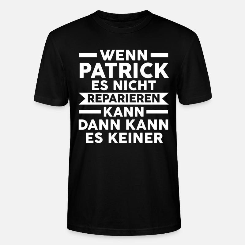 Patrick - Stanley/Stella Unisex Bio-T-Shirt CRAFTER - Schwarz